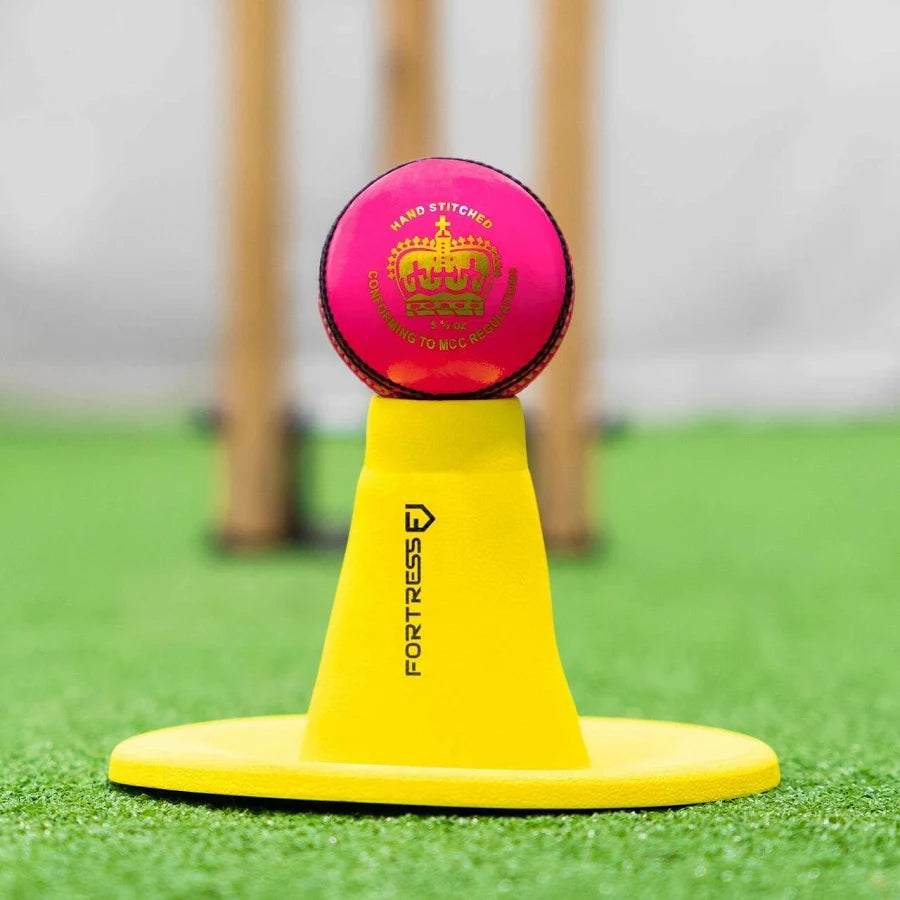 Fortress cricket rubber cone with Tennis Balls